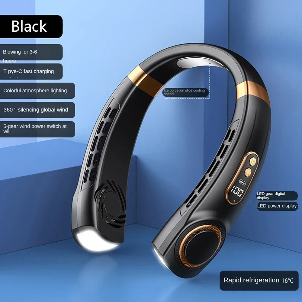 Mentrali CoolFlow™ Pro | Wearable Bladeless Neck Fan
